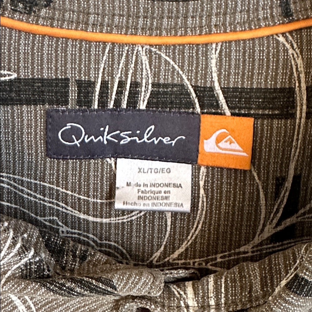 ☀️Quicksilver Vintage Waterman Shirt☀️ - Picture 3 of 13